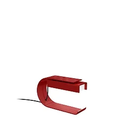 table lamp CG01 E14 IP20, red dimmable