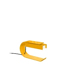 table lamp CG01 E14 IP20, yellow dimmable
