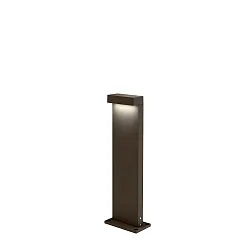 bollard lamp PALOS CARRÉ OUTDOOR FLOOR SURF 1.0 IP65, bronze
