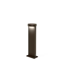 LED Pollerleuchte PALOS ROUND OUTDOOR FLOOR SURF 2.0 LED 2700K Q 2x11W 220-240VAC DIM CRI80, bronze