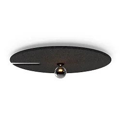 wall and ceiling luminaire MIRRO SOFT CEILING / WALL SURF 3.0 E27 IP20, anthracite 