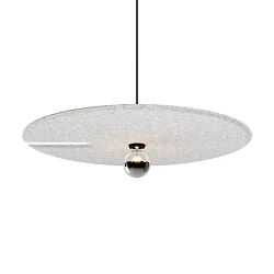 pendant luminaire MIRRO SOFT CEILING SUSP 3.0 E27 IP20, grey, marble 