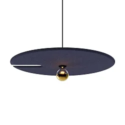 pendant luminaire MIRRO SOFT CEILING SUSP 3.0 E27 IP20, blue 