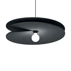 pendant luminaire SPIRRA SOFT 2.0 E27 IP20, anthracite