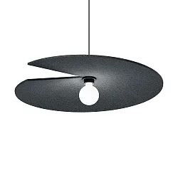 pendant luminaire SPIRRA SOFT 1.0 E27 IP20, anthracite