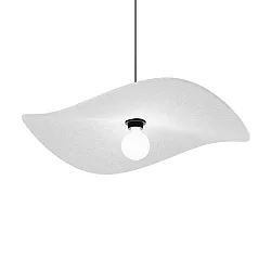 pendant luminaire WAVE SOFT 1.0 E27 IP20, marble grey