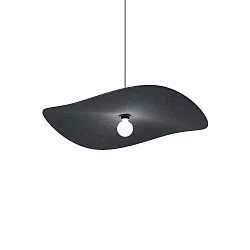 pendant luminaire WAVE SOFT 3.0 E27 IP20, anthracite