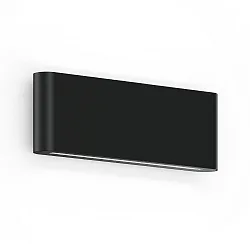 LED Outdoor Wandleuchte KIOSK 2.0, 22W, 3000K, 2000lm, IP65, schwarz