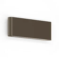 LED Outdoor Wandleuchte KIOSK 2.0, 22W, 3000K, 2000lm, IP65, bronze