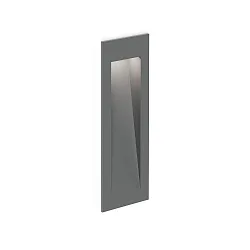 wall recessed luminaire ORIS OUTDOOR WALL REC 0.7 / 350/500/700MA down, current constant, indirect IP65, grey, mat 