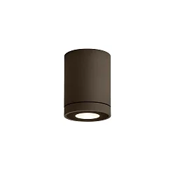 Außenwandleuchte TUBE WALL 1.0 PAR16, rund, IP65, 1-seitig (Up or Down), GU10 max. 5W (exkl.), starr, bronze