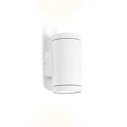 Außenwandleuchte TUBE WALL 2.0 PAR16, rund, IP65, 2-seitig (Up & Down), 2x GU10 max. 5W, weiß