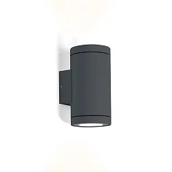 LED Außenwandleuchte TUBE OUTDOOR WALL SURF 2.0 LED 3000K A 2x12W 220-240VAC DIM , IP65, anthrazit
