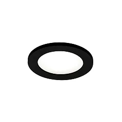 Outdoor LED Einbaustrahler INTRA 1.0 OPAL, IP65, 7W 3000K, CRi >90, dimmbar, schwarz
