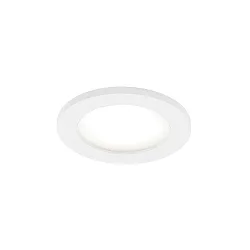 Outdoor LED Recessed spot INTRA 1.0 opal, IP65, 7W 3000K, CRi >90, dimmable, white