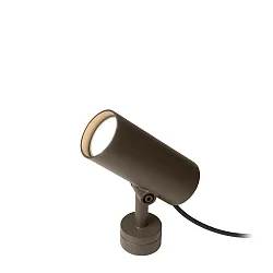 LED Outdoor Strahler STIPO OUTDOOR FLOOR PROJ 2.0 LED 3000K Q 7W 220-240VAC DIM CRI90, schwenkbar, bronze