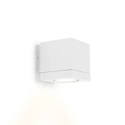 Außenwandleuchte TUBE CARRÉ WALL 1.0 PAR16, eckig, IP65, 1-seitig (Up or Down), GU10 max. 5W (exkl.), starr, weiß