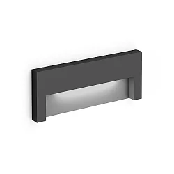 outdoor recessed luminaire RETO OUTDOOR WALL REC 2.0 IP65, anthracite 