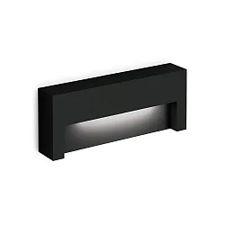 LED Außenwandleuchte RETO OUTDOOR WALL SURF 2.0 LED 3000K B 9W 220-240VAC DIM CRI90, schwarz matt