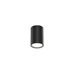 Outdoor LED Aufbau-Downlight TRAM 1.0, IP65, zylindrisch, 230V AC, 6W 3000K 555lm 36°, CRi >90, dimmbar, schwarz