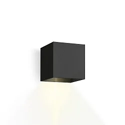 LED Außenwandleuchte BOX 1.0, IP65, Up or Down, 6W 2700K 400lm, Winkel verstellbar, dimmbar, schwarz