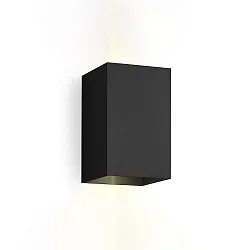 LED Außenwandleuchte BOX 4.0, IP65, Up&Down, 6W 2700K 2x200lm, Winkel verstellbar, dimmbar, schwarz