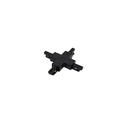 1-phase X-connector, black