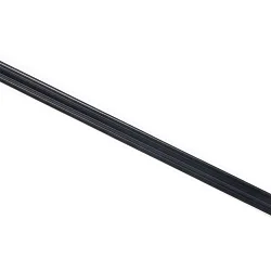 Zubehör für 3-Phasen-Schiene - Abdeckung, 100cm, Schwarz