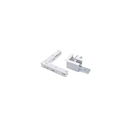 L-connector STREX 48V built-in version, left-right, white