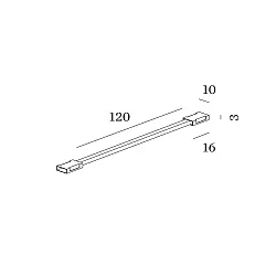 Anschlussset ILANE MINI CONNECTOR strip to strip, 