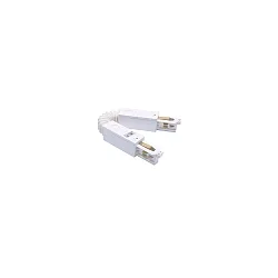 3-phase flex connector, white