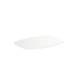 Zubehör für Tischleuchte REVER DINING - Magnetische flache Sockelplatte, Weiß