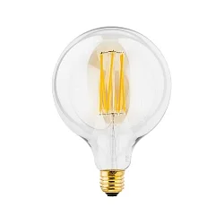 LED Filamentlampe GlobeG125 LED 2200K GOLD TINTED 6.2W E27 220-240VAC DIM CRI95, gold