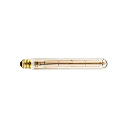 LED Filamentlampe Röhre T30-225 LED 2200K GOLD TINTED 5.3W E27 220-240VAC DIM CRI90, gold