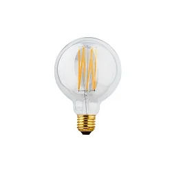 LED Filamentlampe Globe G95 LED 2700K CLEAR 5.6W E27 220-240VAC DIM CRI90, klar