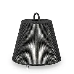 Schirm-Überzug für Outdoor LED Akku-Leuchte COSTA 1.0 - ROPE 1.0, Schwarz
