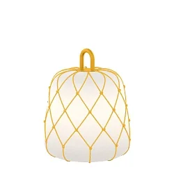 Schirm-Überzug für Outdoor LED Akku-Leuchte COSTA 2.0 - ROPE 2.0, geflochten, Colza Yellow