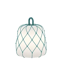 Schirm-Überzug für Outdoor LED Akku-Leuchte COSTA 2.0 - ROPE 2.0, geflochten, Water Blue