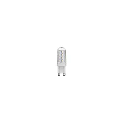 LED Lampe Kapsel QT14 LED 3000K 3W G9 220-240VAC NON DIM CRI80, weiß, klar