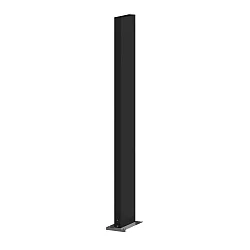 Poller für Wegeleuchte POLE 870 B with fixation plate, eckig, schwarz