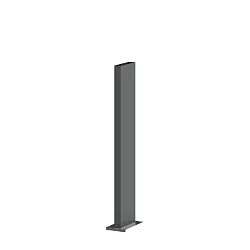 Zubehör für FIFTY FIFTY / SMILE / SWAY / PALOS - Sockel mit Montageplatte, 80cm, Anthrazit