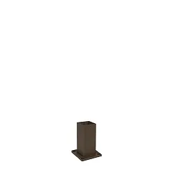 Poller für Wegeleuchte LINUS POLE 150 Q incl. base, eckig, bronze