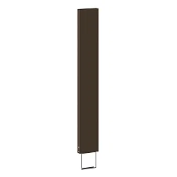 Poller für Wegeleuchte POLE 870 Q with concrete ground fixation, eckig, bronze