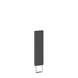 Zubehör für FIFTY FIFTY / SMILE / SWAY / PALOS - Sockel mit Bügel zum Einbetonieren, 60cm, Anthrazit