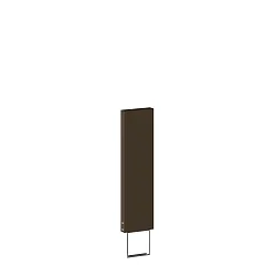 Poller für Wegeleuchte POLE 470 Q with concrete ground fixation, eckig, bronze
