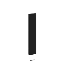 Poller für Wegeleuchte POLE 670 B with concrete ground fixation, eckig, schwarz