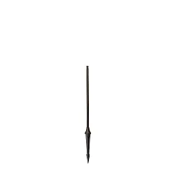 Poller für Wegeleuchte SWAM STRAIGHT POLE 400 Q incl. base and ground spike, zylindrisch, bronze