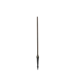 Poller für Wegeleuchte SWAM STRAIGHT POLE 600 Q incl. base and ground spike, zylindrisch, bronze