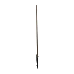 Poller für Wegeleuchte SWAM STRAIGHT POLE 800 Q incl. base and ground spike, zylindrisch, bronze