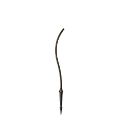 Poller für Wegeleuchte SWAM CURVED POLE 600 Q incl. base and ground spike, zylindrisch, bronze